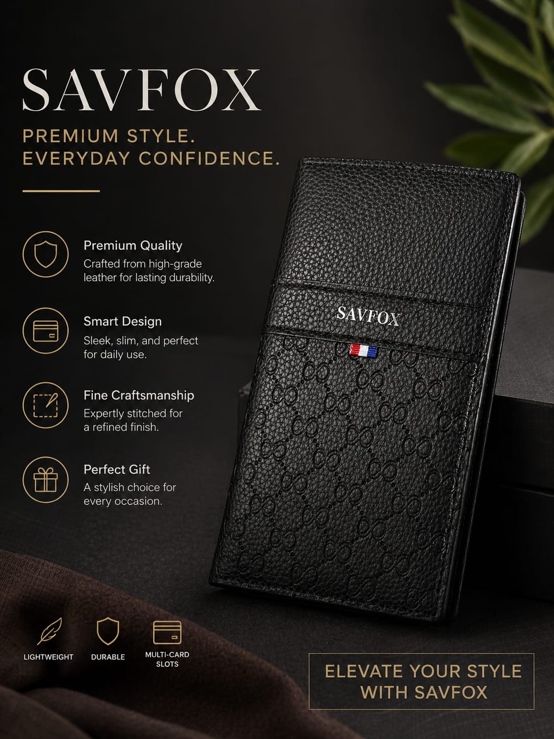 SAVFOX  Long wallet