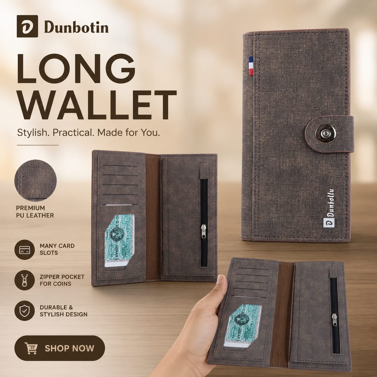 Dunbotin long wallet