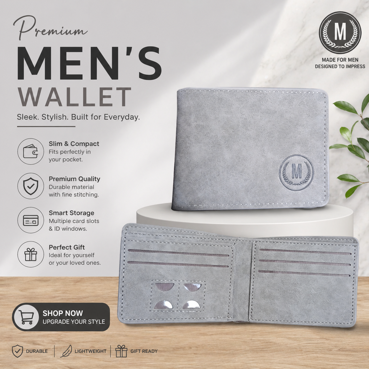 Men Slim Wallet
